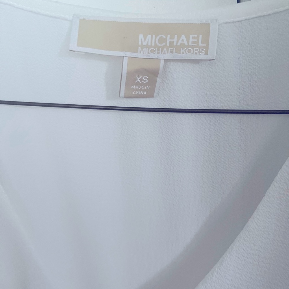 Michael Kors white blouse